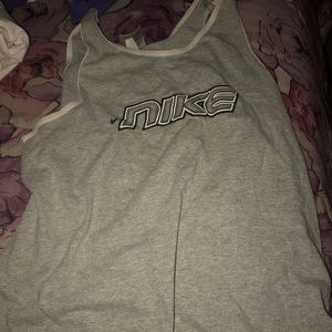 Grey Nike Tank top